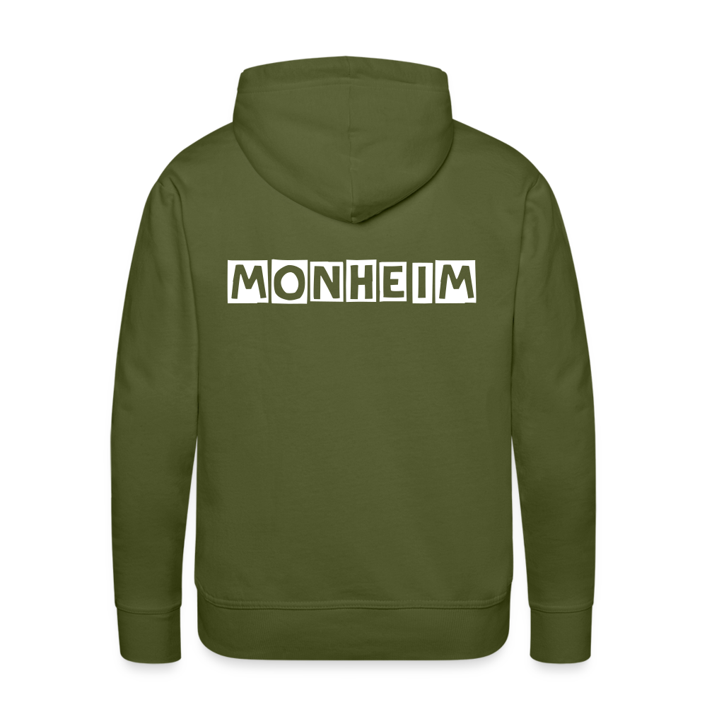 Männer Hoodie Monheim - Olivgrün