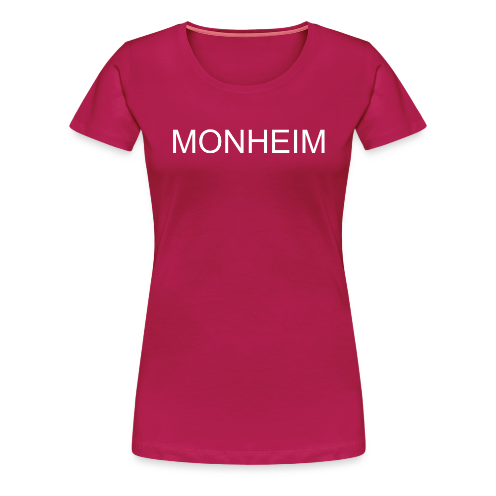 Frauen T-Shirt MONHEIM - dunkles Pink