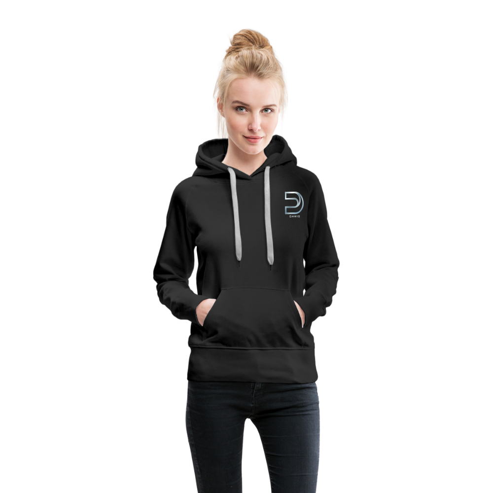 DAWIS Frauen Hoodie - Schwarz