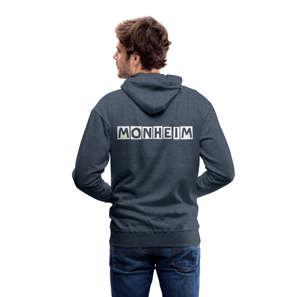 Männer Hoodie Monheim - Jeansblau