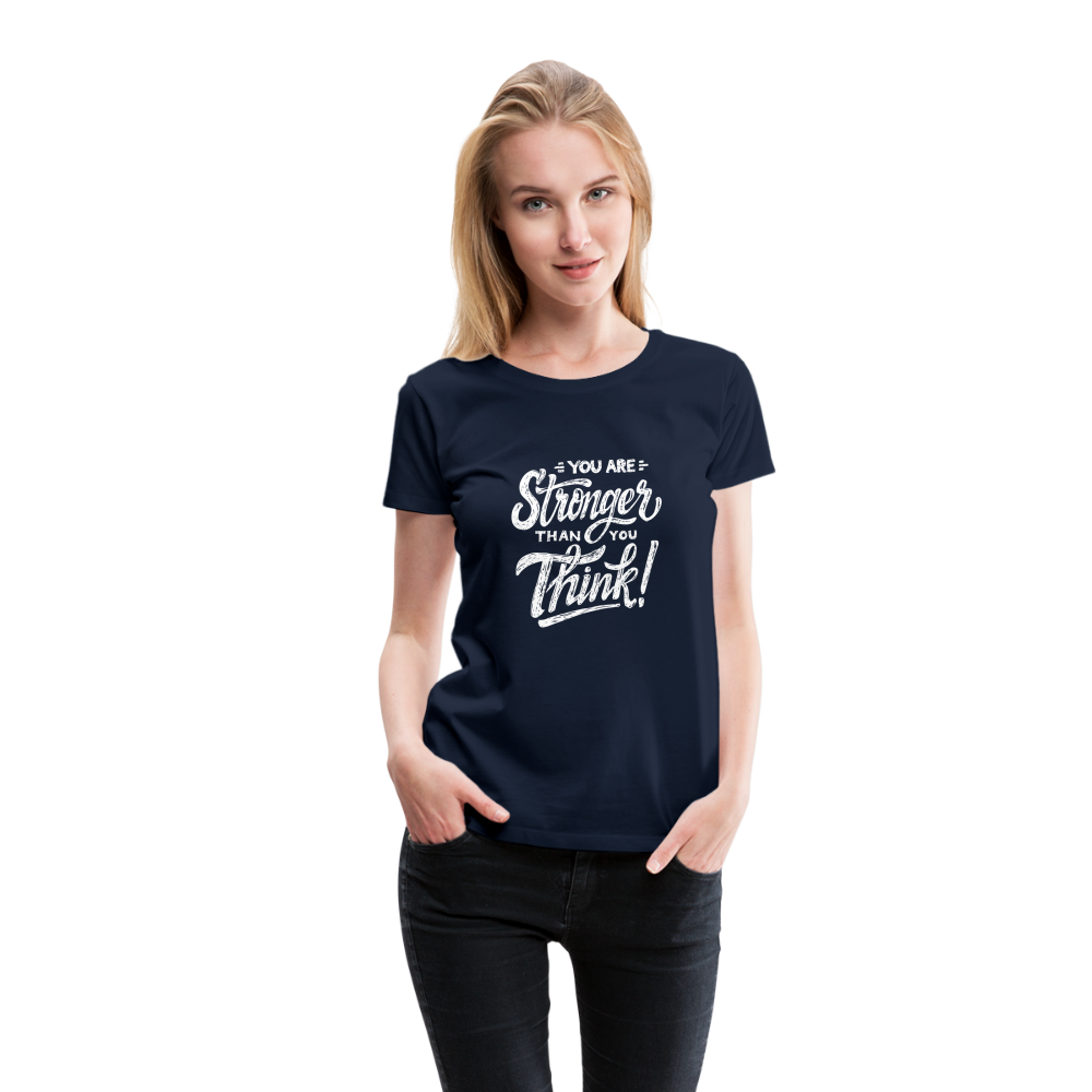 Damen Stronger T-Shirt - Navy