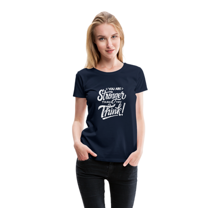 Damen Stronger T-Shirt - Navy