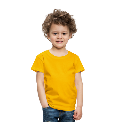 Sportarten Kinder Premium T-Shirt - Sonnengelb