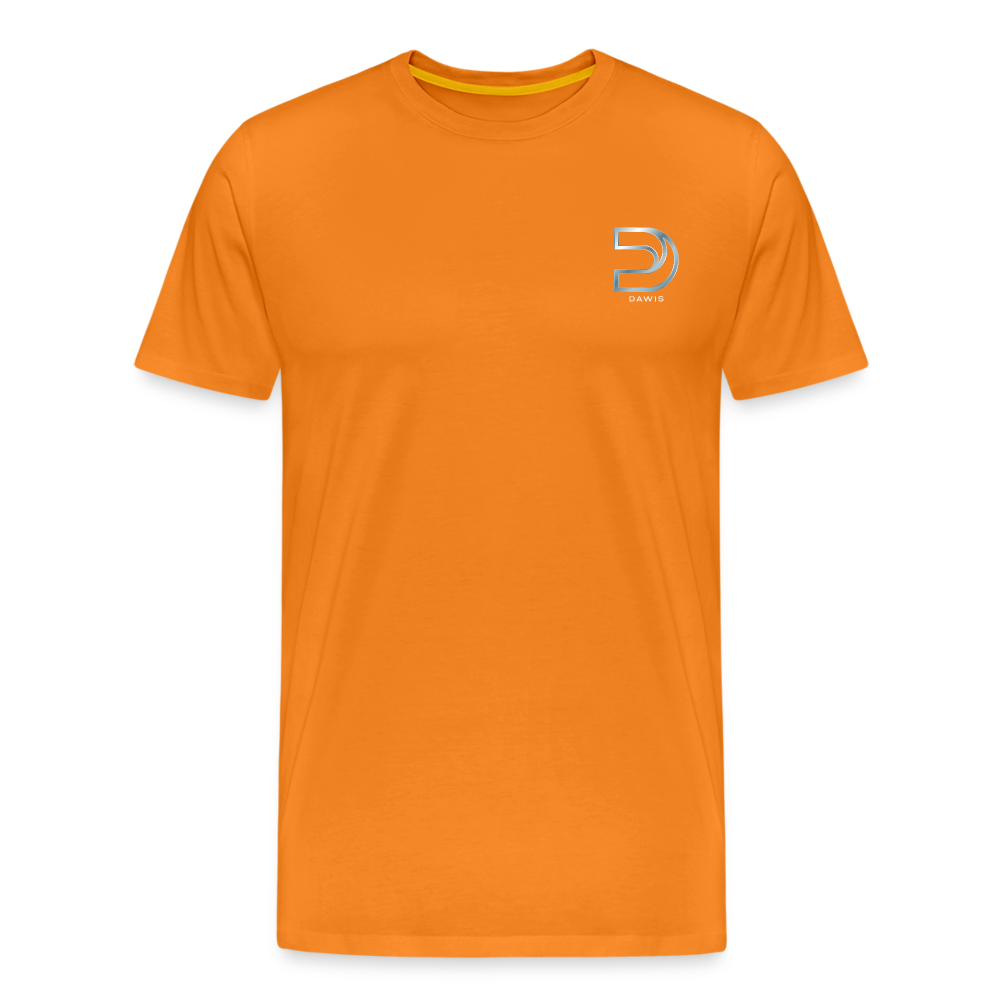 DAWIS Männer T-Shirt - Orange