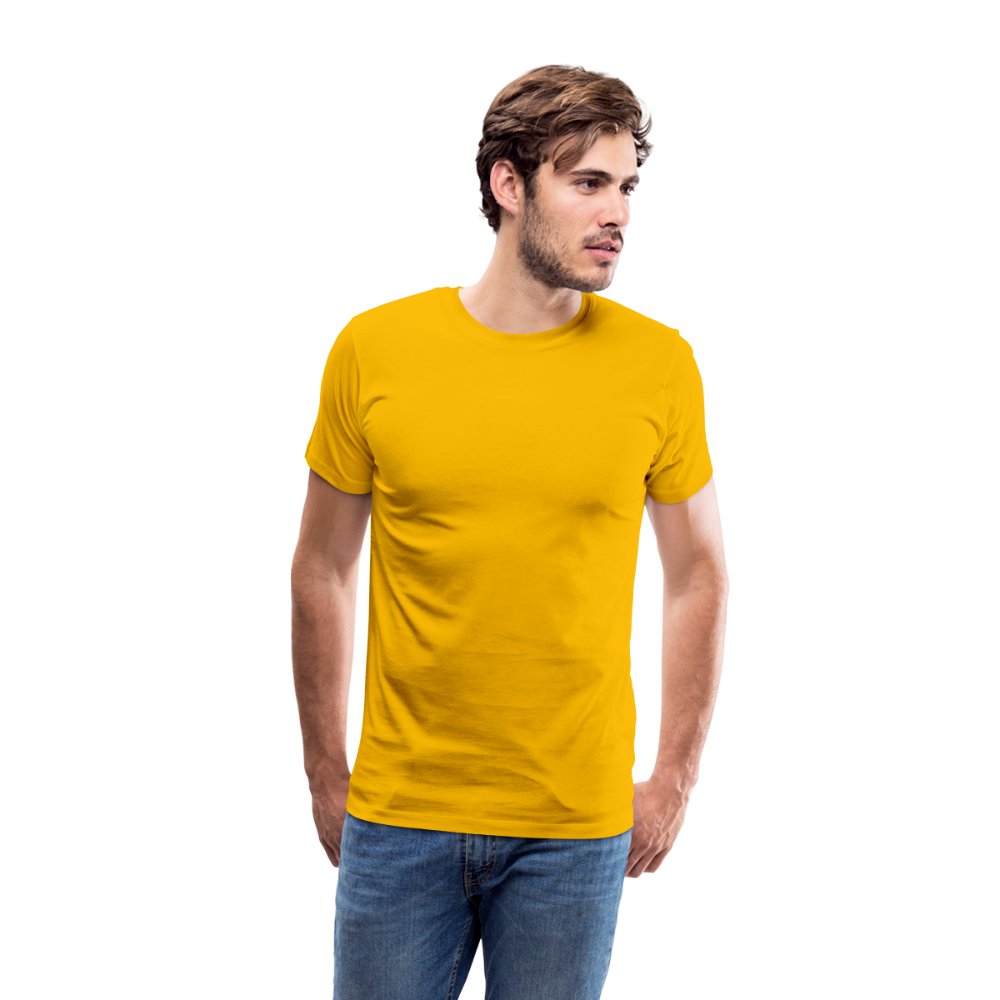 GENTLEMEN Männer T-Shirt - Sonnengelb