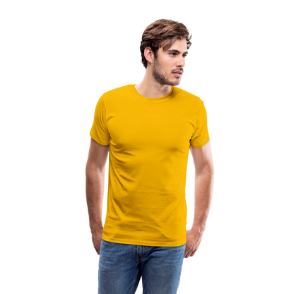 GENTLEMEN Männer T-Shirt - Sonnengelb