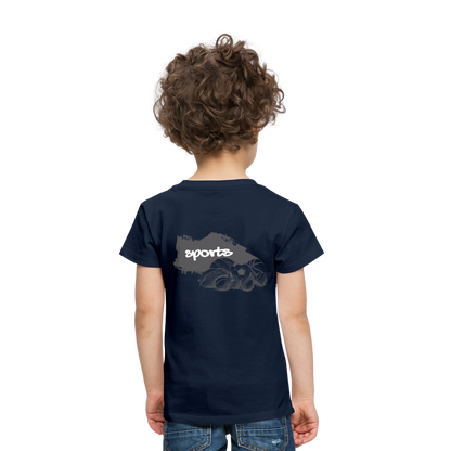 Sportarten Kinder Premium T-Shirt - Navy