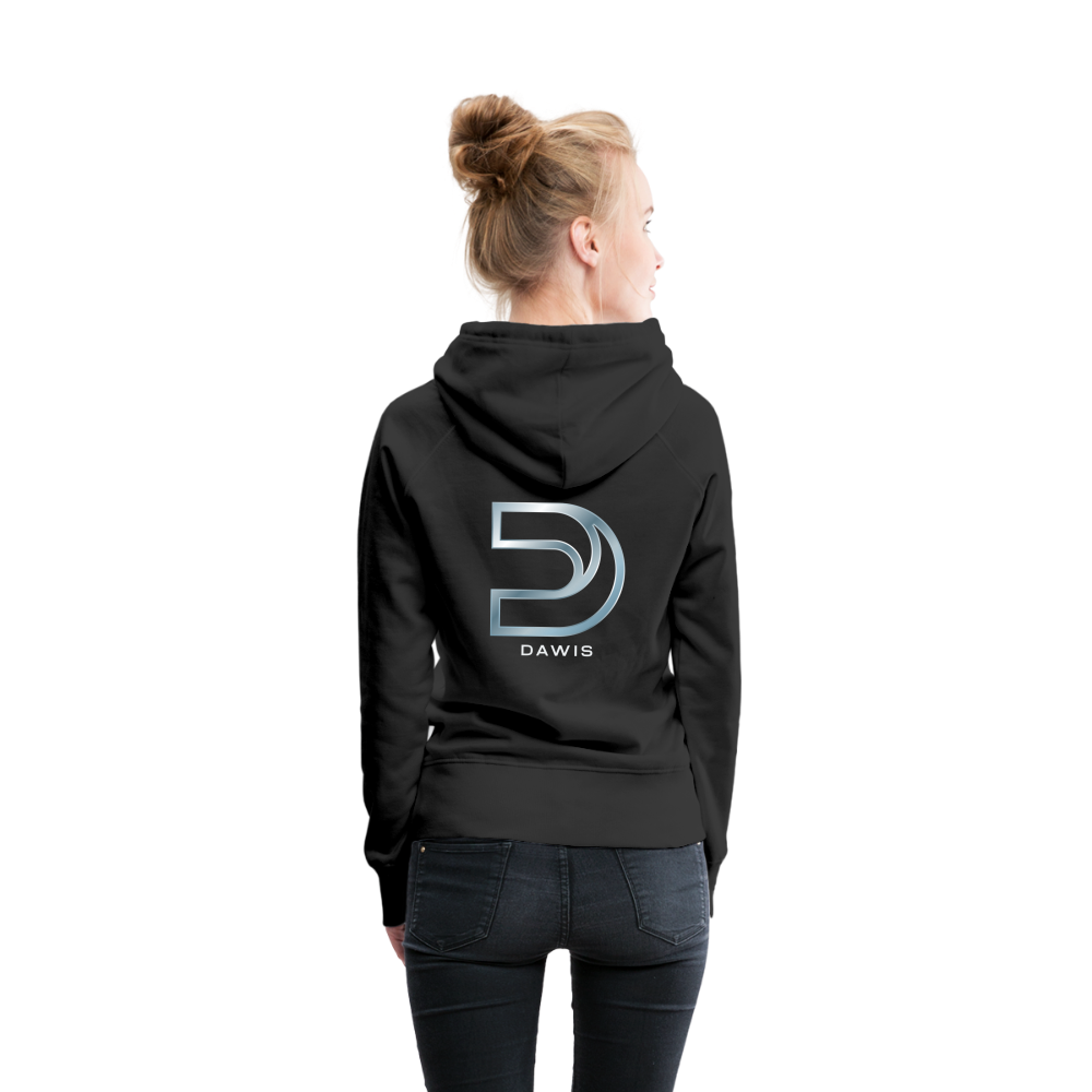 DAWIS Frauen Hoodie - Schwarz