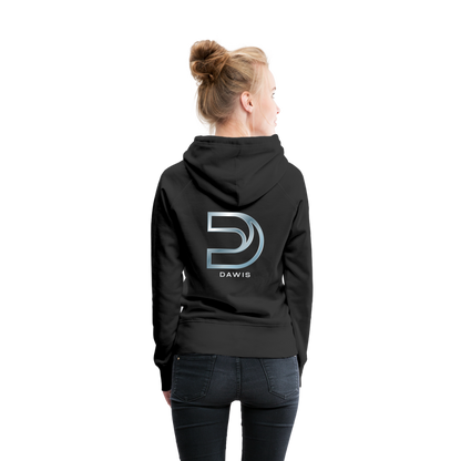 DAWIS Frauen Hoodie - Schwarz