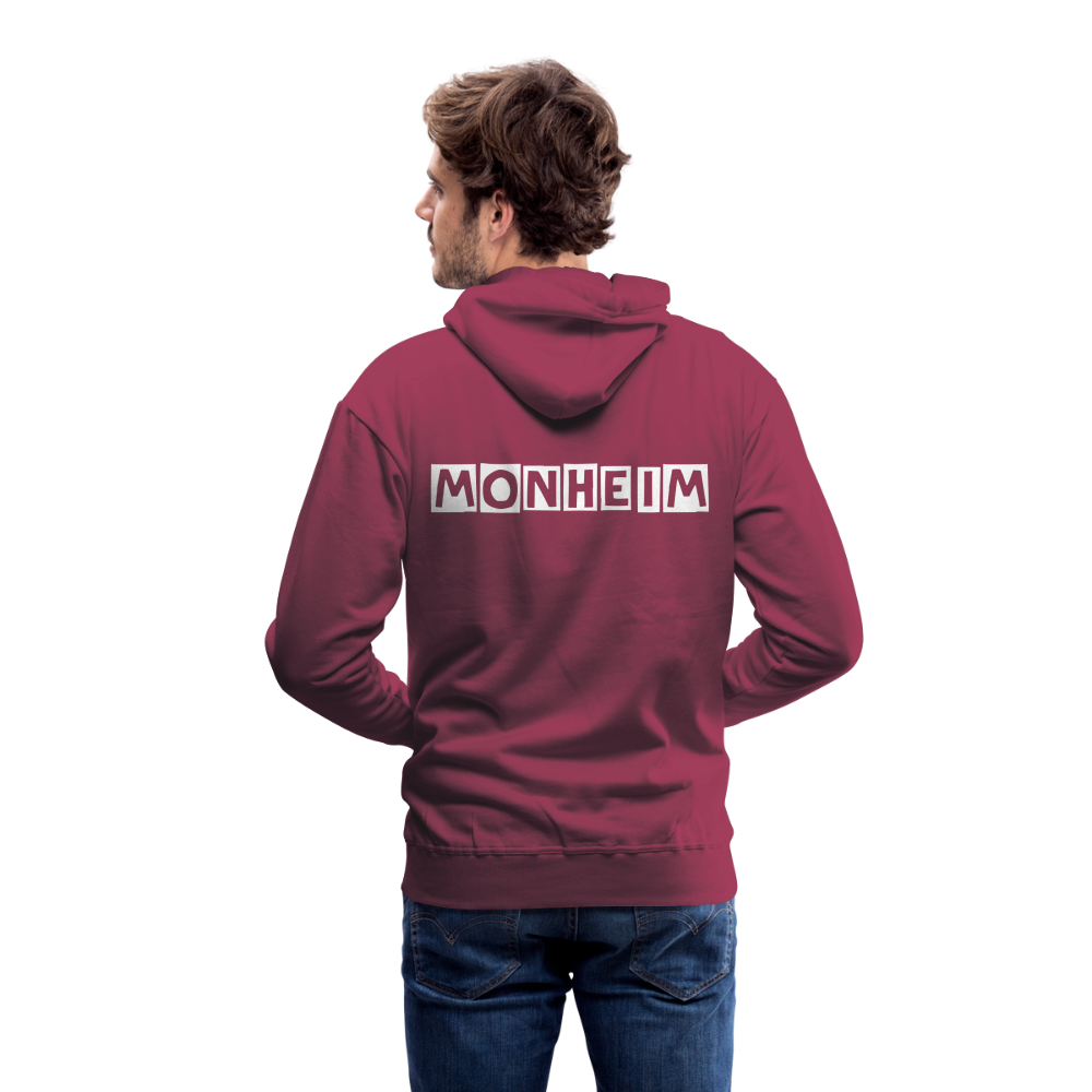 Männer Hoodie Monheim - Bordeaux