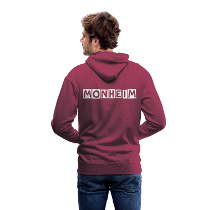 Männer Hoodie Monheim - Bordeaux