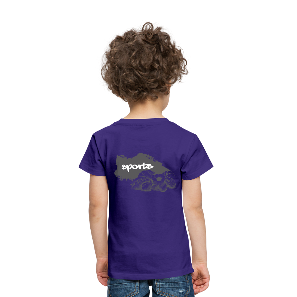 Sportarten Kinder Premium T-Shirt - Lila