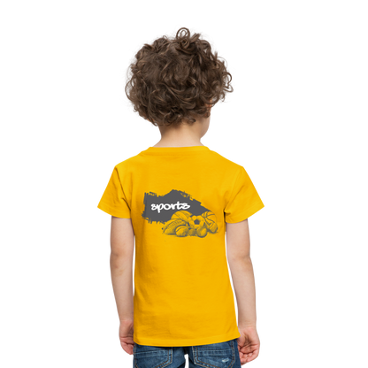 Sportarten Kinder Premium T-Shirt - Sonnengelb