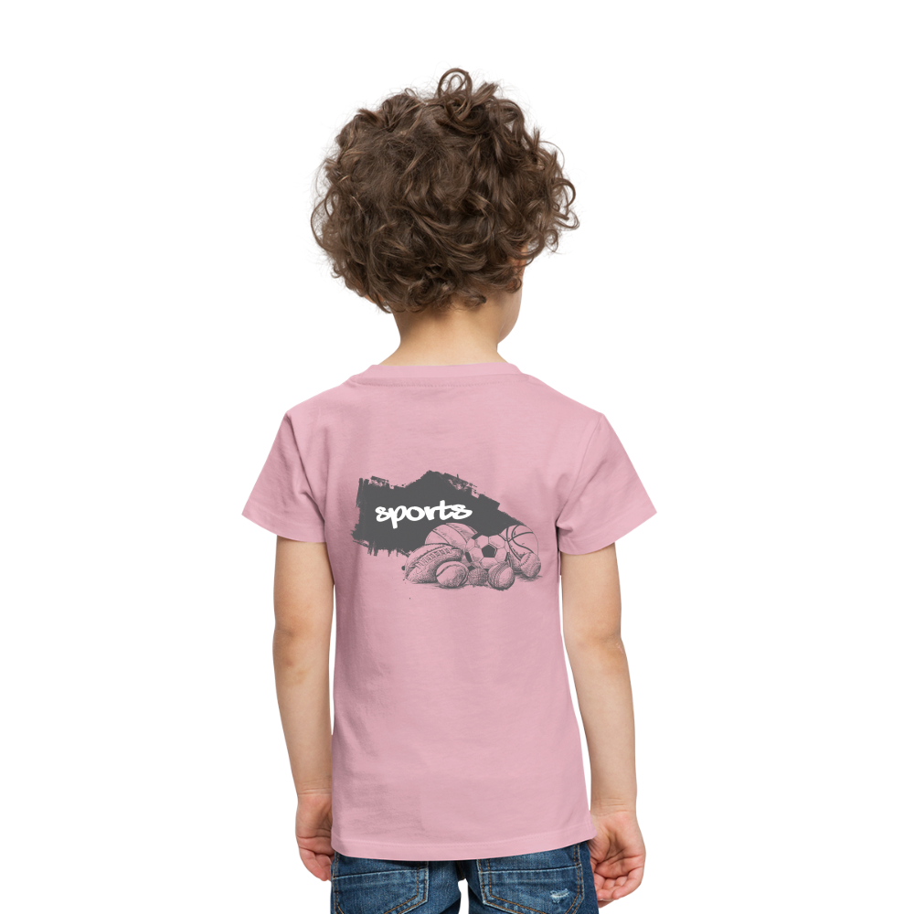 Sportarten Kinder Premium T-Shirt - Hellrosa