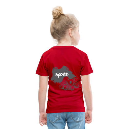 Sportarten Kinder Premium T-Shirt - Rot