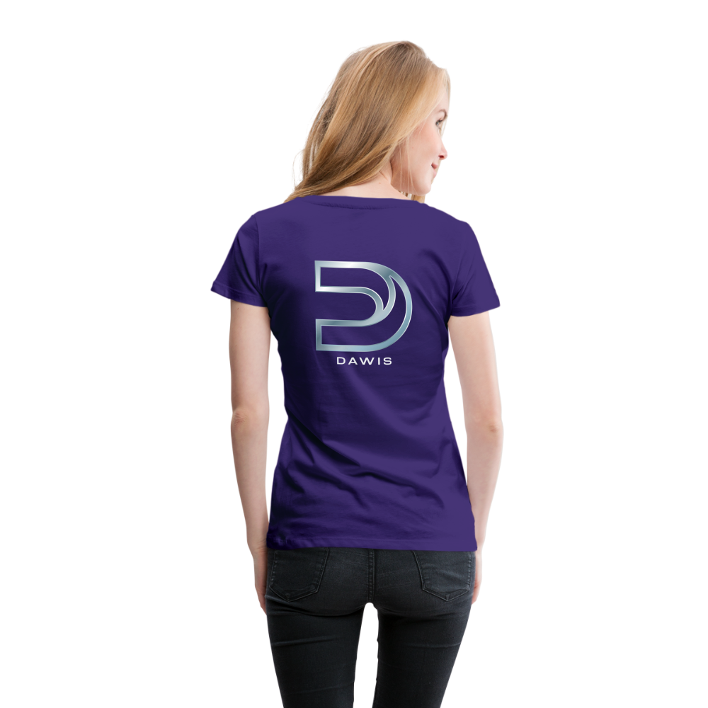 DAWIS Frauen T-Shirt - Lila