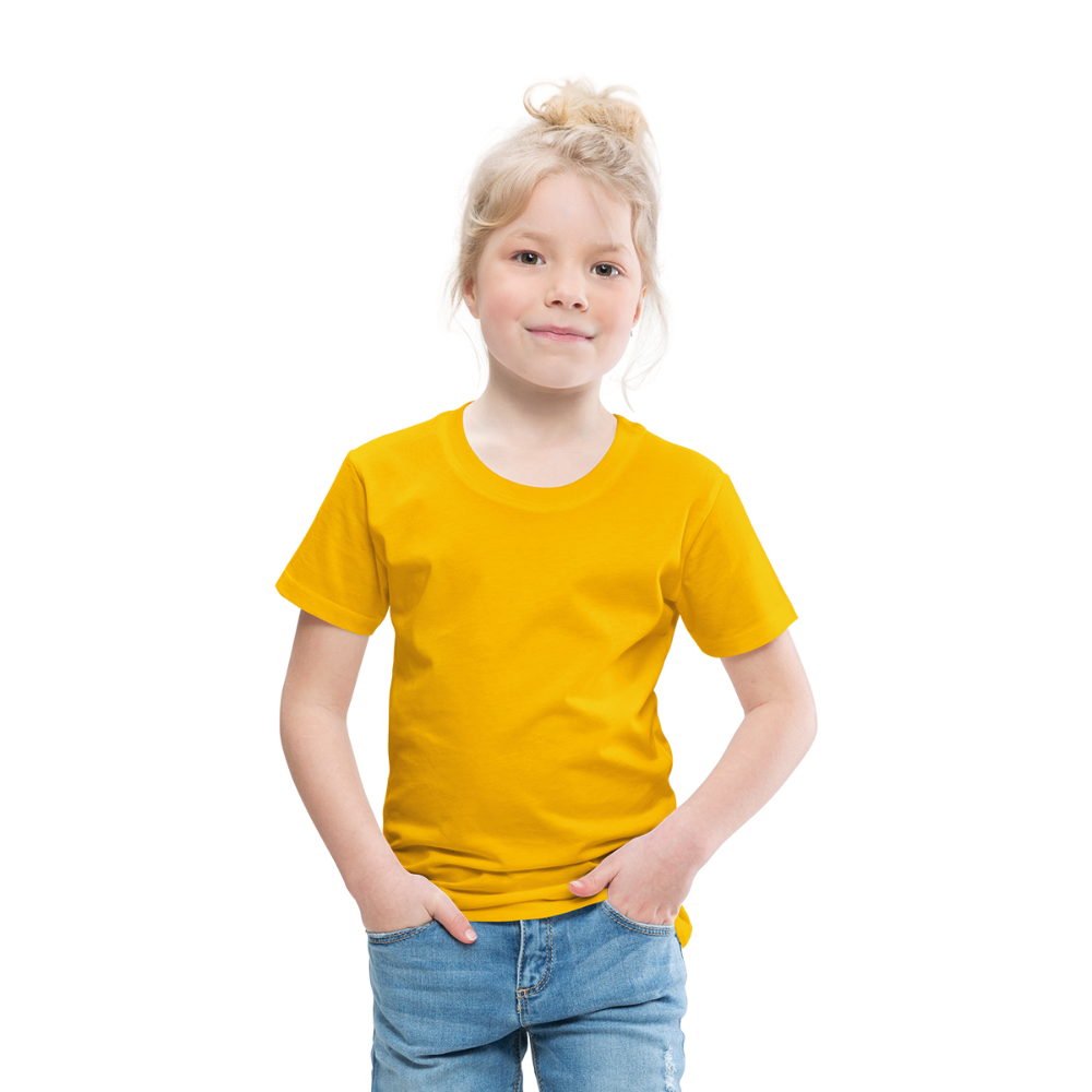 Sportarten Kinder Premium T-Shirt - Sonnengelb