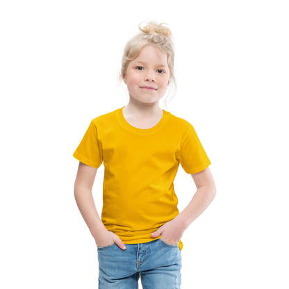 Sportarten Kinder Premium T-Shirt - Sonnengelb