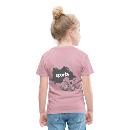 Sportarten Kinder Premium T-Shirt - Hellrosa