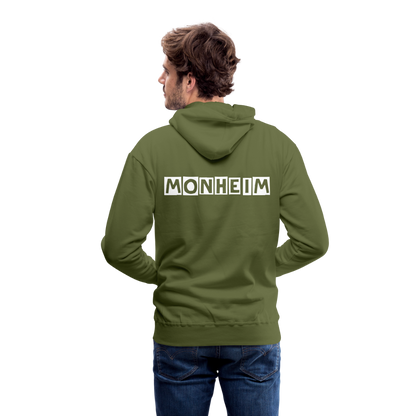 Männer Hoodie Monheim - Olivgrün