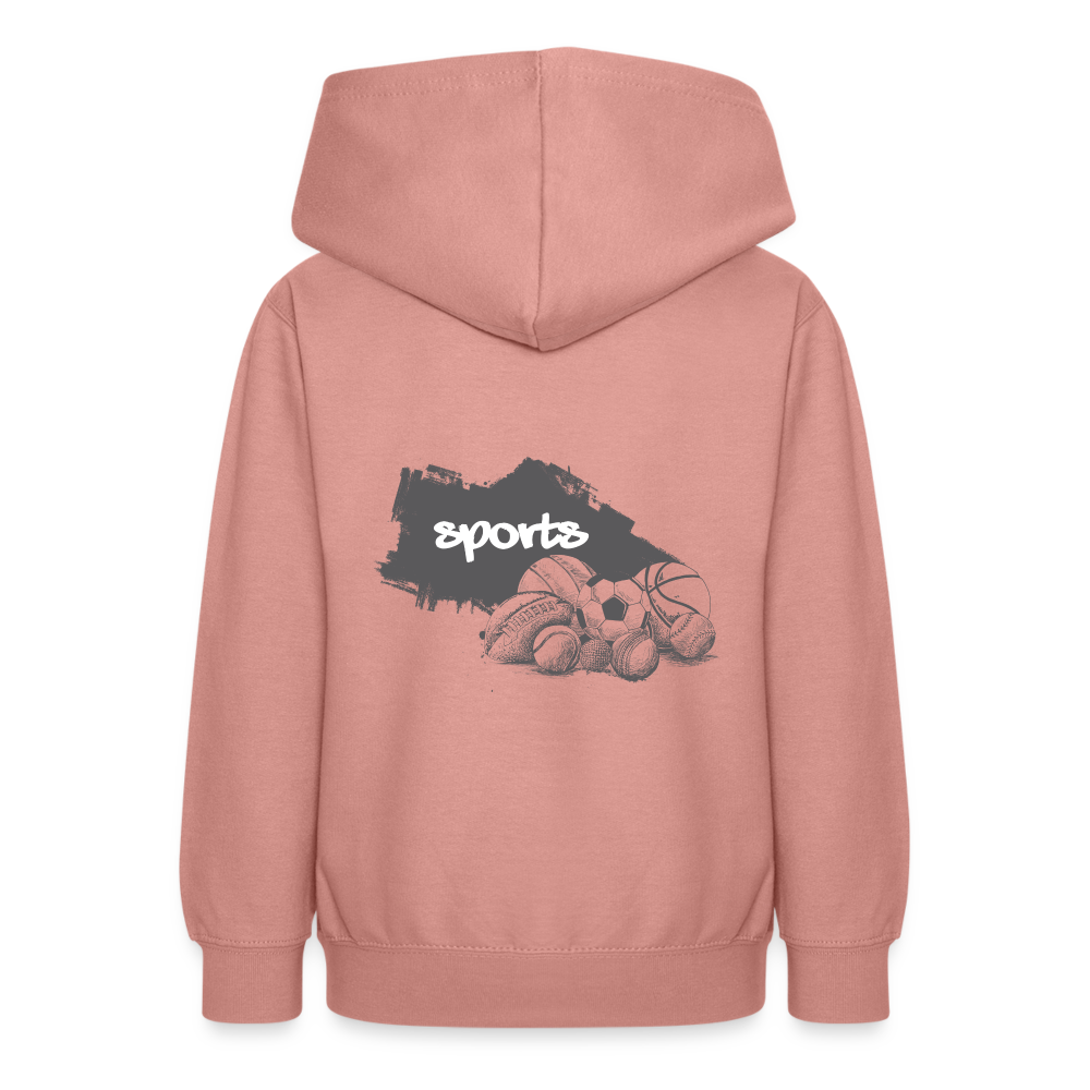 Sportarten Teenager Hoodie - Altrosa