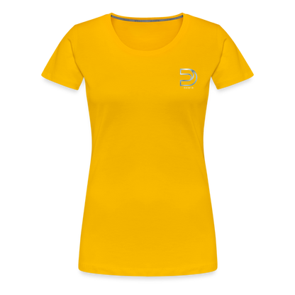 DAWIS Frauen T-Shirt - Sonnengelb