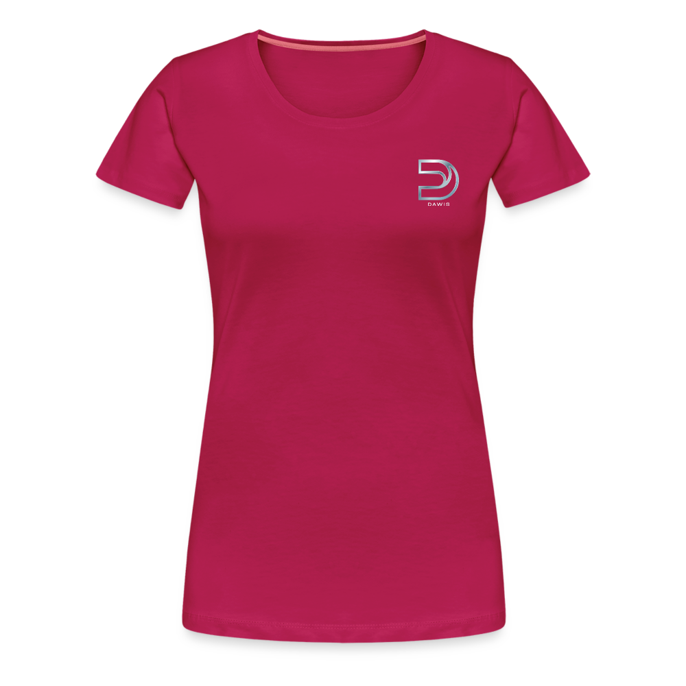 DAWIS Frauen T-Shirt - dunkles Pink