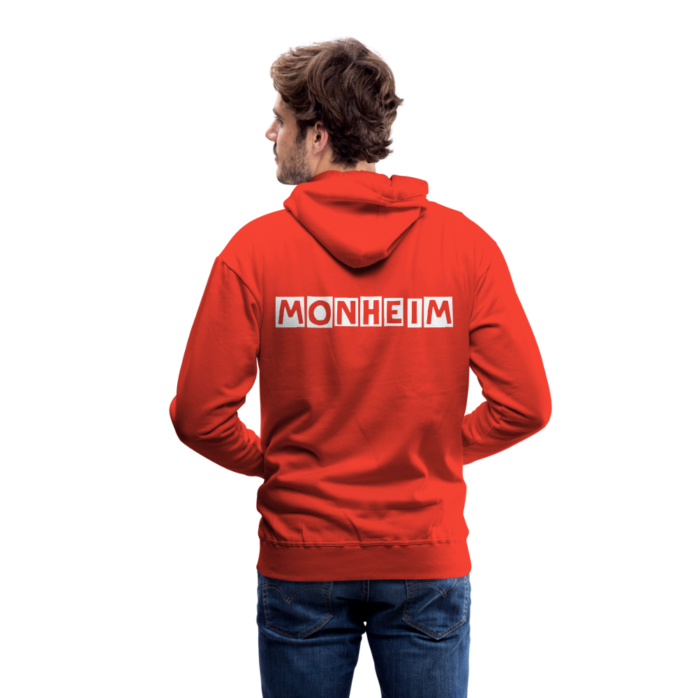 Männer Hoodie Monheim - Rot