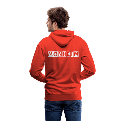 Männer Hoodie Monheim - Rot