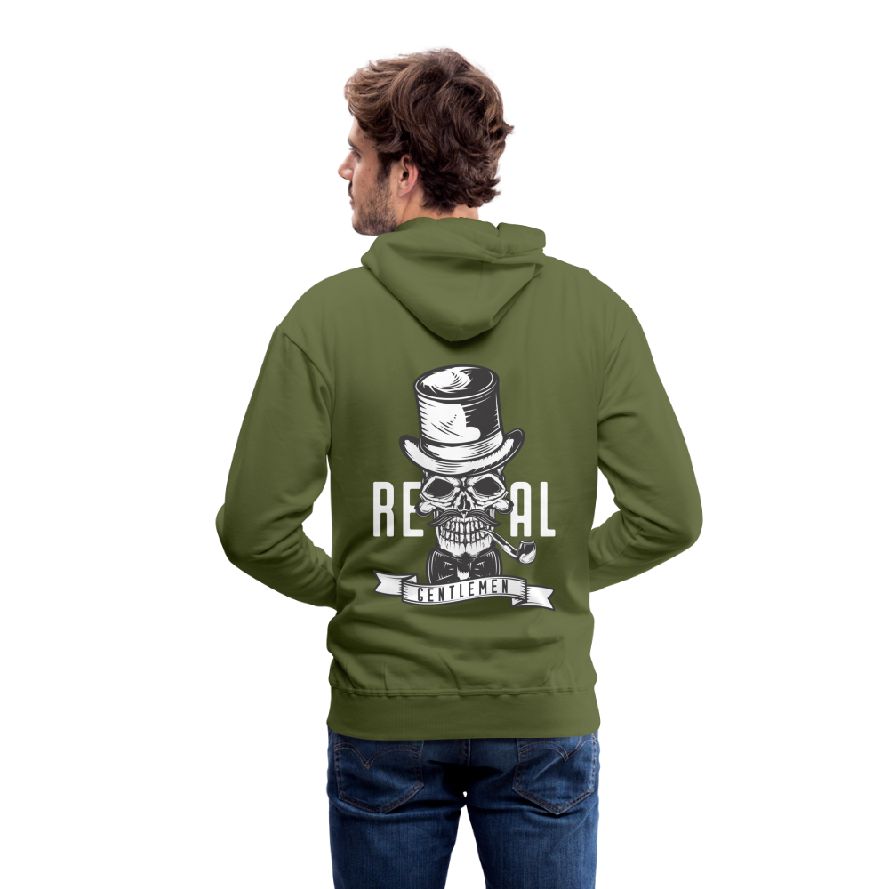 GENTLEMEN Männer Hoodie - Olivgrün