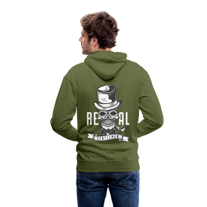 GENTLEMEN Männer Hoodie - Olivgrün