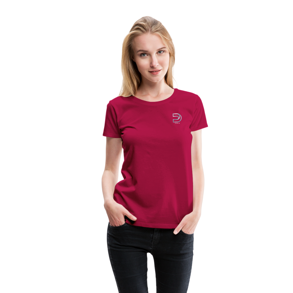 DAWIS Frauen T-Shirt - dunkles Pink