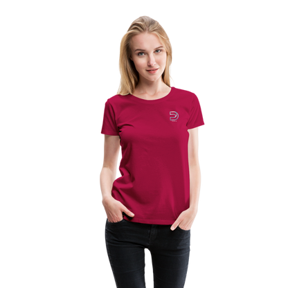 DAWIS Frauen T-Shirt - dunkles Pink