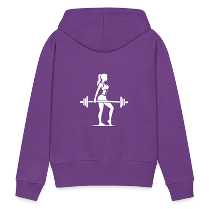 Stronger Damen Hoodie - Purple