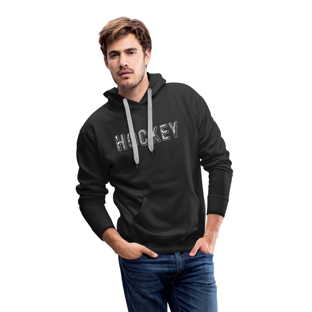 Männer Premium Hoodie - Schwarz