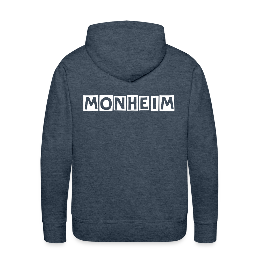 Männer Hoodie Monheim - Jeansblau