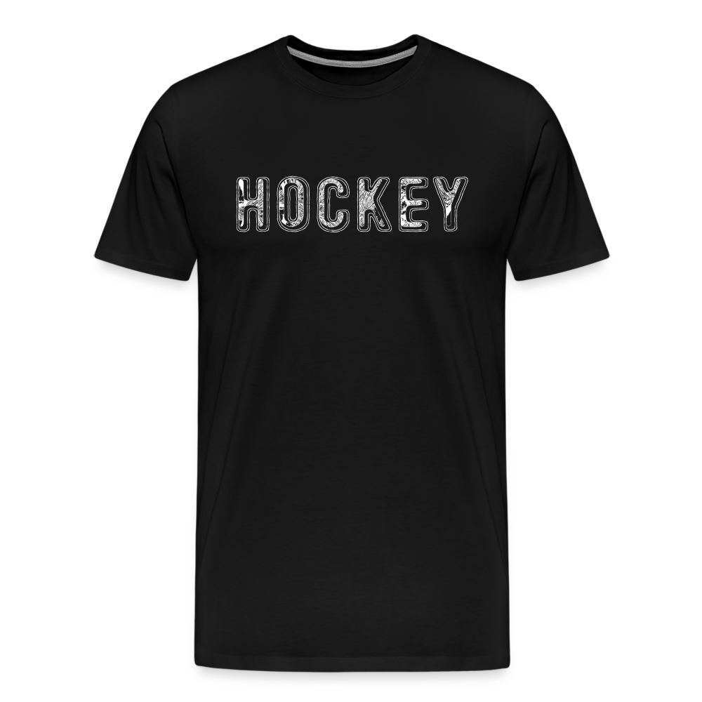 Hockey Männer T-Shirt - Schwarz