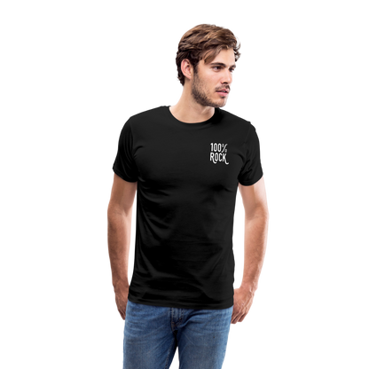 Rock Männer T - Shirt - Schwarz