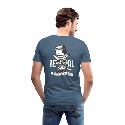 GENTLEMEN Männer T-Shirt - Blaugrau