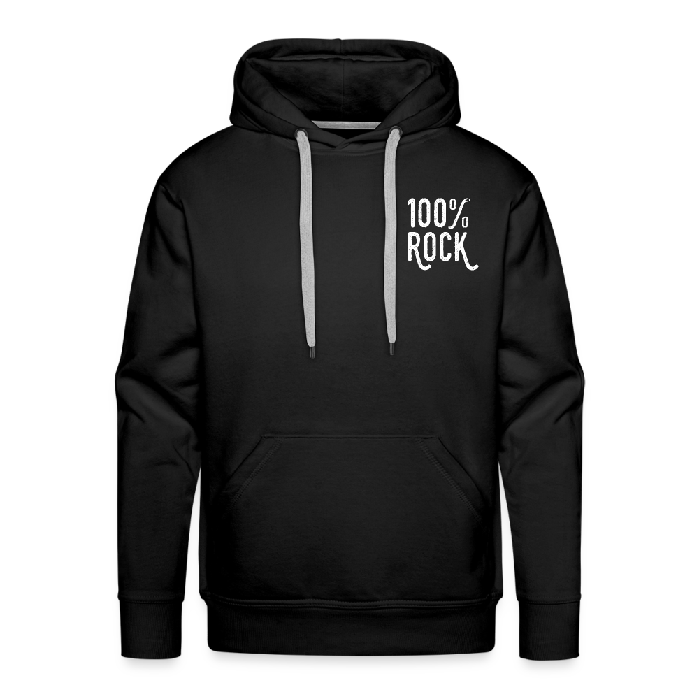 Rock Männer Hoodie - Schwarz