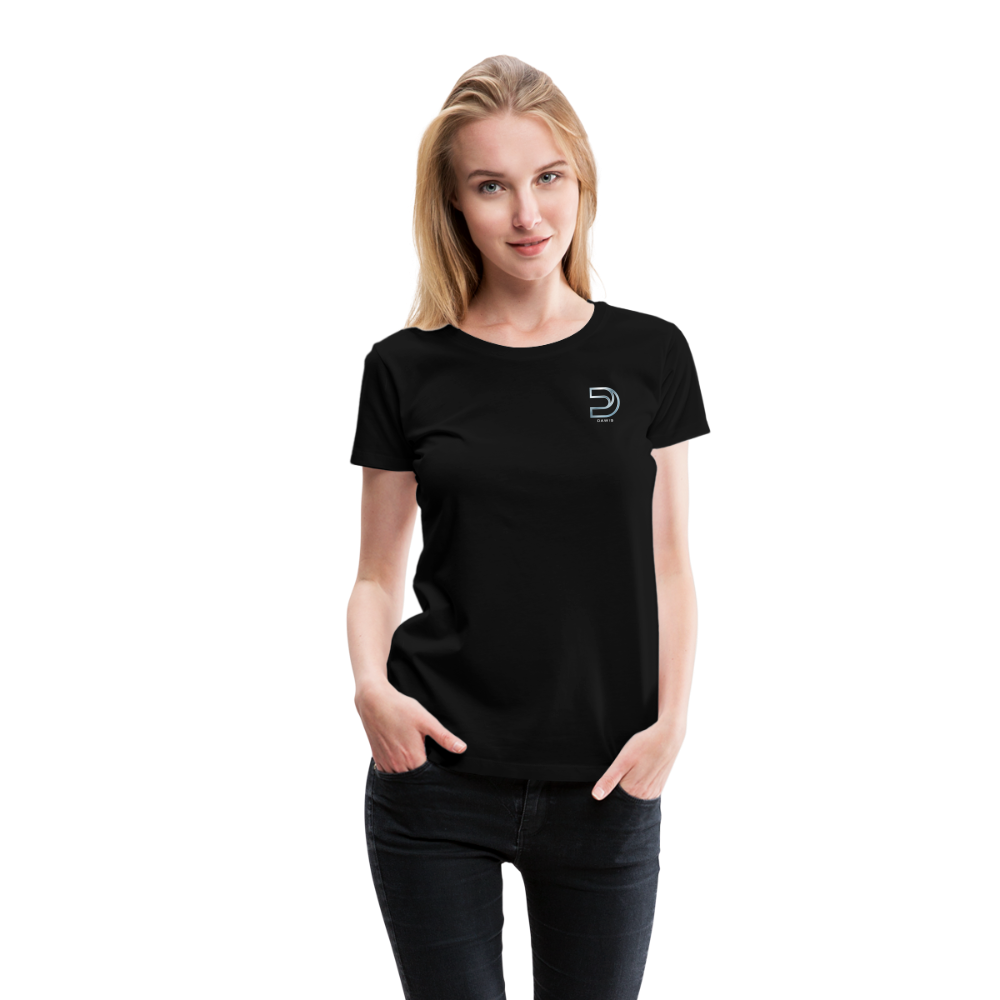 DAWIS Frauen T-Shirt - Schwarz