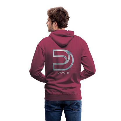 DAWIS Männer  Hoodie - Bordeaux