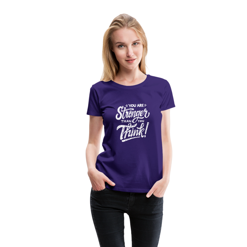 Damen Stronger T-Shirt - Lila