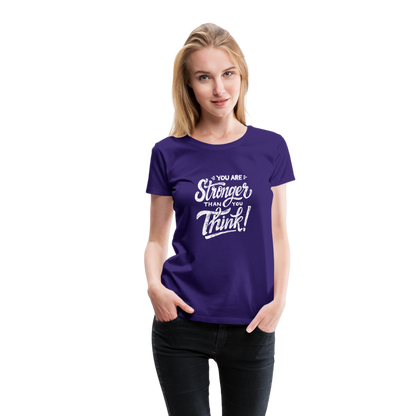 Damen Stronger T-Shirt - Lila