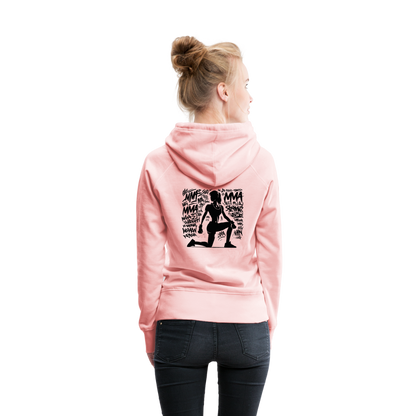 GYM Damen Hoodie - Kristallrosa