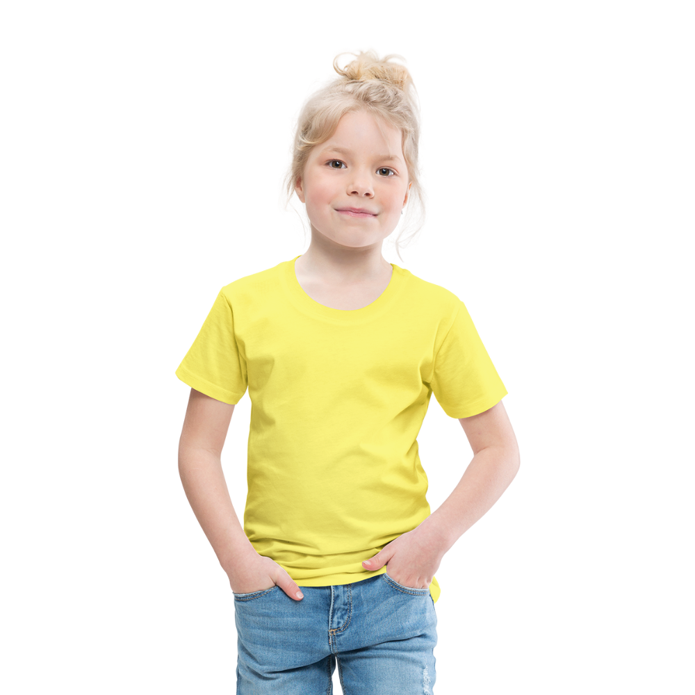 Sportarten Kinder Premium T-Shirt - Gelb