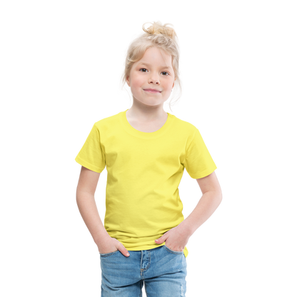 Sportarten Kinder Premium T-Shirt - Gelb