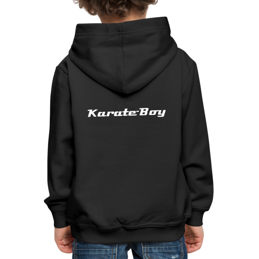 Kinder Premium Hoodie - Schwarz