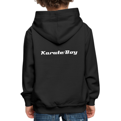 Kinder Premium Hoodie - Schwarz