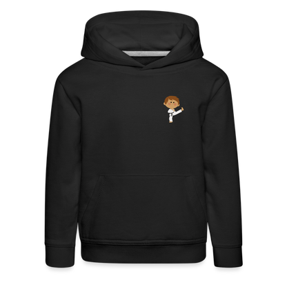 Kinder Premium Hoodie - Schwarz